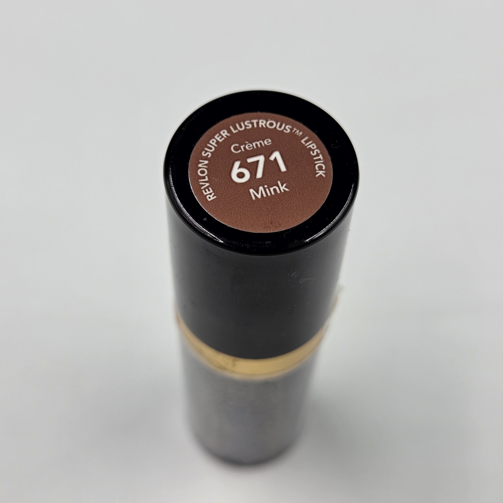 REVLON Super Lustrous Lipstick - 671 MINK (Crème) - Brand New